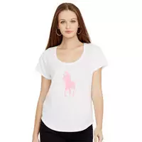 nouvelles femmes t-shirt ralph lauren polo big poney blace